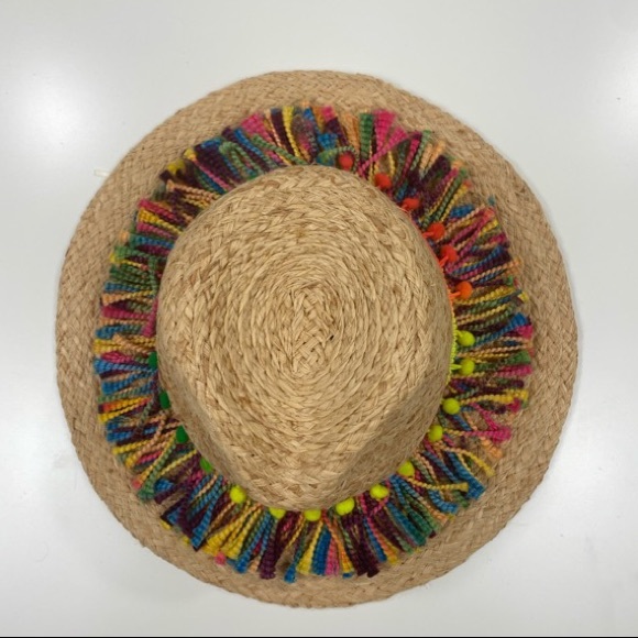 Marcus Adler Raffia Boho Chic Hat One Size main image 5